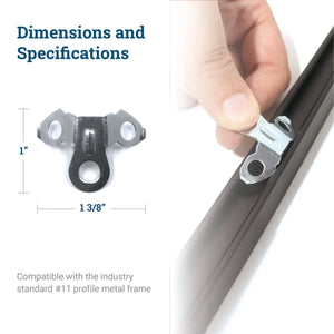 Metal Frame Snap Hanger - S-HWR-05X - Picture Hang Solutions