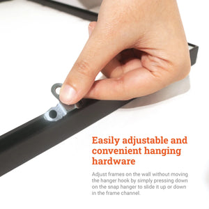 Metal Frame Snap Hanger - S-HWR-05X - Picture Hang Solutions