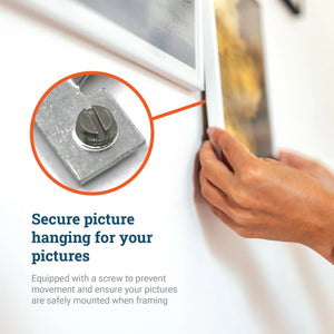 Metal Frame Solid Hanger - S-HWR-4258X - Picture Hang Solutions