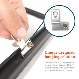 Metal Frame Solid Hanger - S-HWR-4258X - Picture Hang Solutions