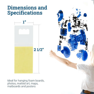 Mini ZigZag Adhesive Picture Hanger - S-HWR-109X - Picture Hang Solutions