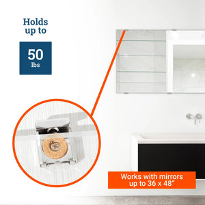 Mirror Mounting Hardware Kit - S-HWR-MIRHNG - Picture Hang Solutions