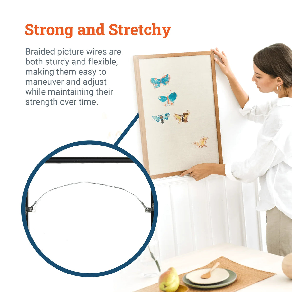 No. 2 Braided Wire (100 - foot spool) - S-WI-BR2ROLL - Picture Hang Solutions