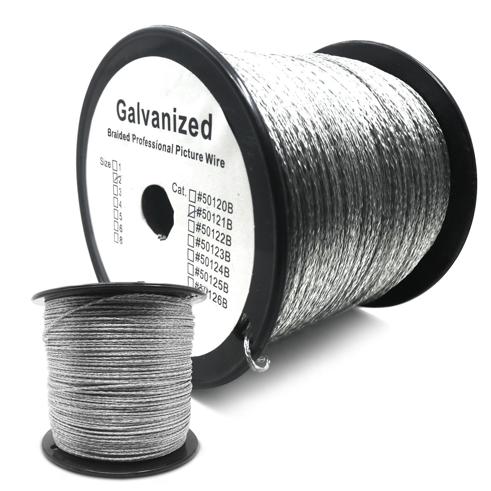 No. 2 Braided Wire 1,500ft - S-BOX-740-2 - Picture Hang Solutions