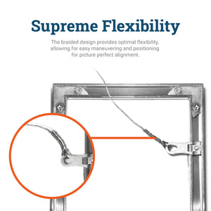 No. 2 Braided Wire - S-HWR-740-2 - Picture Hang Solutions