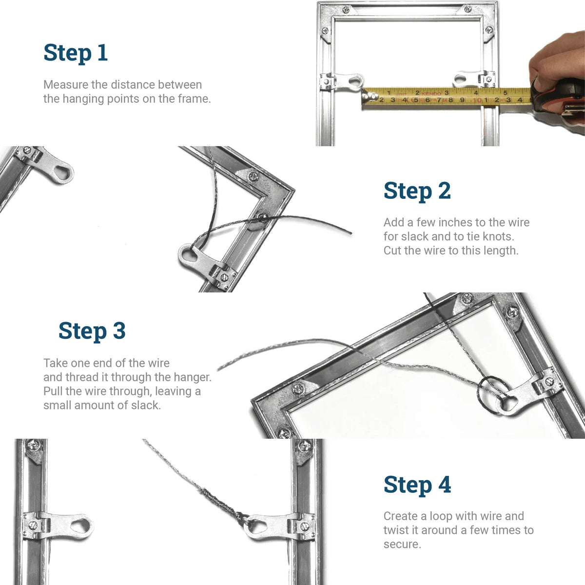 No. 2 Braided Wire - S-HWR-740-2 - Picture Hang Solutions