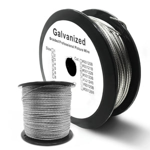 No. 3 Braided Wire 1,125ft - S-BOX-740-3 - Picture Hang Solutions