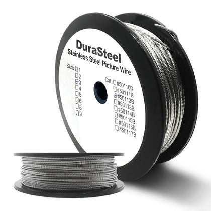 No. 3 Stainless Wire 825ft - S-BOX-5623 - Picture Hang Solutions