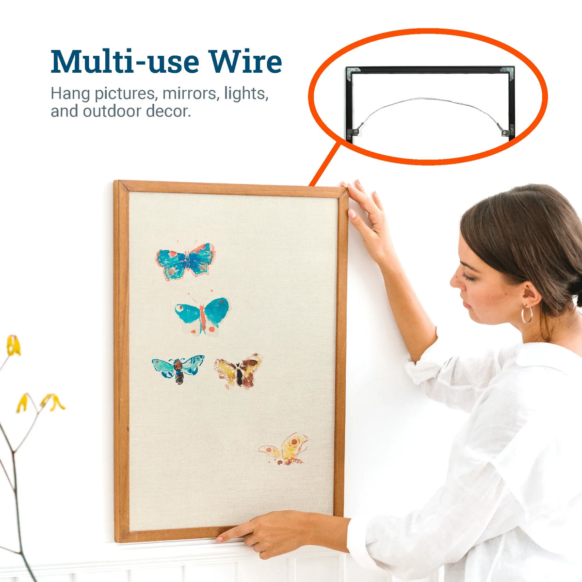 No. 5 Braided Picture Wire 100ft. - S-ROLL740-5 - Picture Hang Solutions