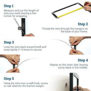 No. 5 Braided Picture Wire 100ft. - S-ROLL740-5 - Picture Hang Solutions