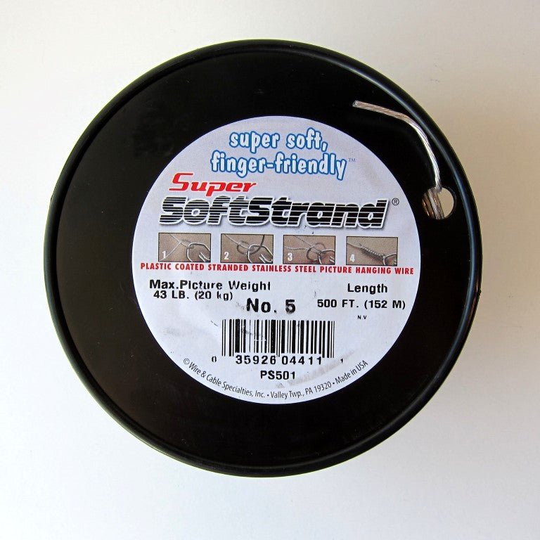 No. 5 Vinyl Coated Stainless Wire 500ft - BOX-6501 - Picture Hang Solutions