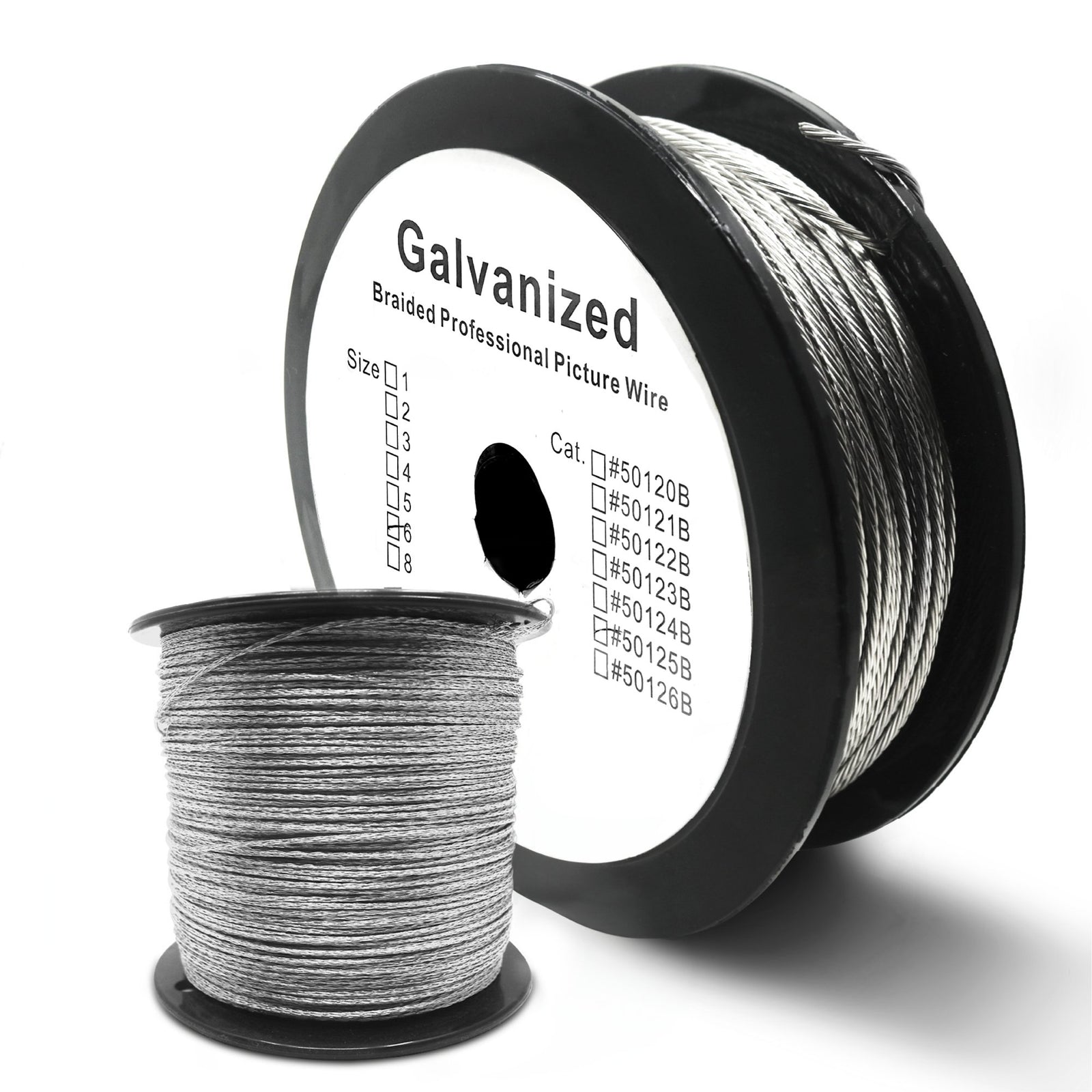 No. 6 Braided Wire - S - BOX - 740 - 6 - Picture Hang Solutions