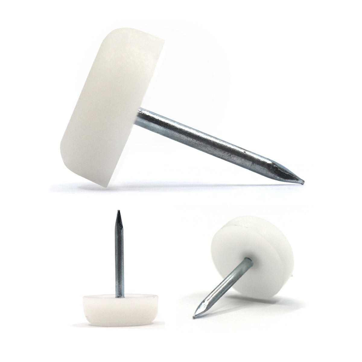 Plastic Headed Tack Glide - S-HWR-TACK-8 - Picture Hang Solutions