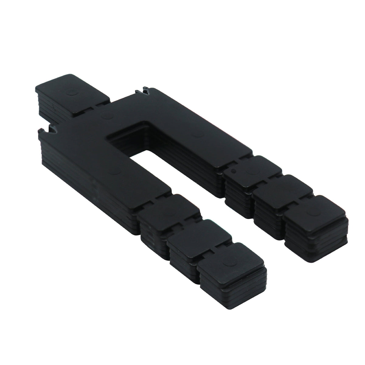 Plastic Structural Shimstack - 16 Pack - Adjustable Plastic Shims - 1/16” Thickness with 5/8 “ Slot Width - SHIM-116 - Picture Hang Solutions