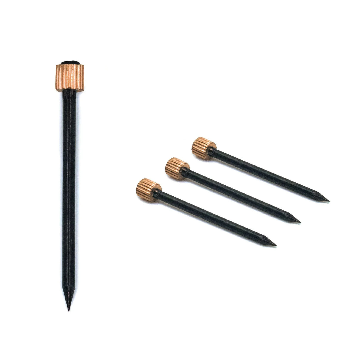 Pro Brass Hook Nails - 100 Pack - S-BH-PRONAIL - Picture Hang Solutions