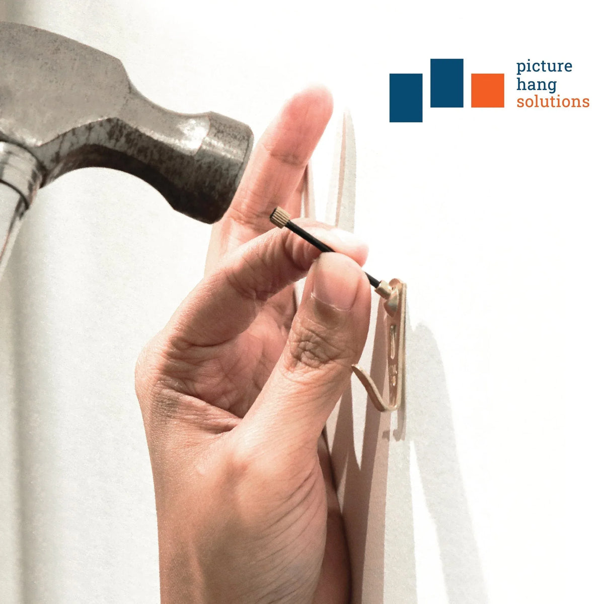 Pro Brass Hook Nails - 100 Pack - S-BH-PRONAIL - Picture Hang Solutions