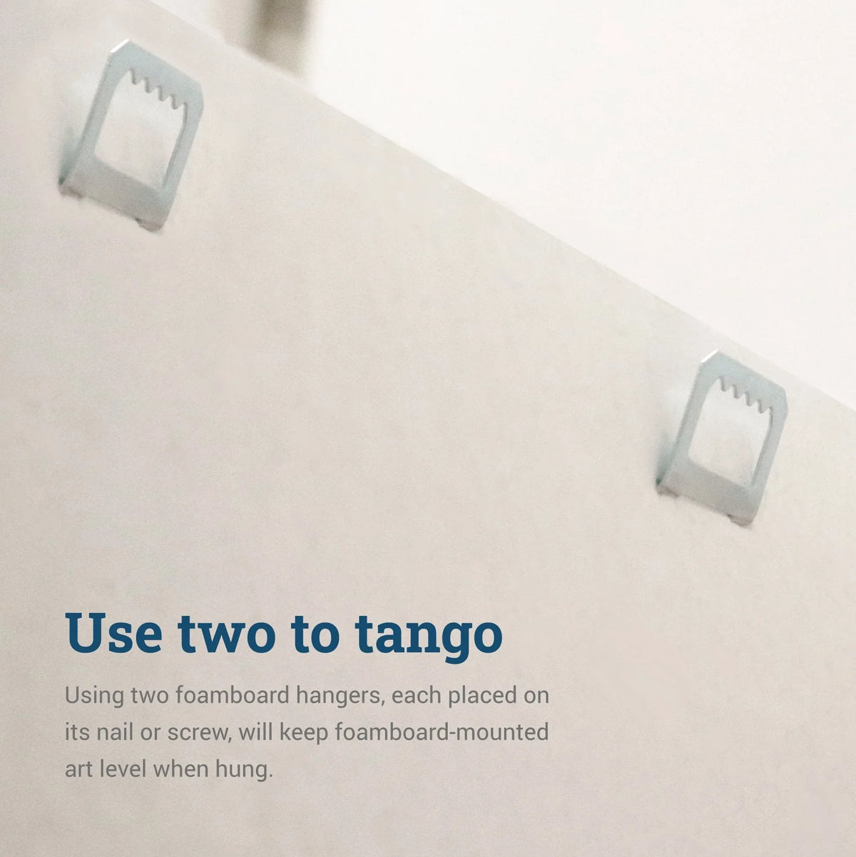 Sawtooth Foam Hanger - S-HWR-112X - Picture Hang Solutions