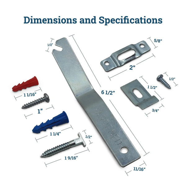 Security Kit Lock-In Wood Frame | Picture Hang Solutions