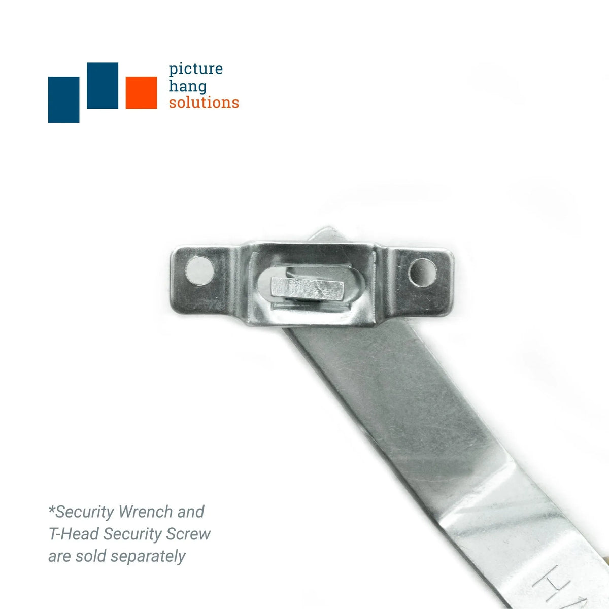 Security Mounting Plate for T - Head Screw - S-SEC-14M - Picture Hang Solutions