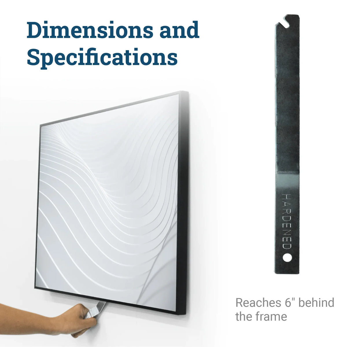 Security Wrench for T - Head Screw - Long - S-SEC-4L - Picture Hang Solutions