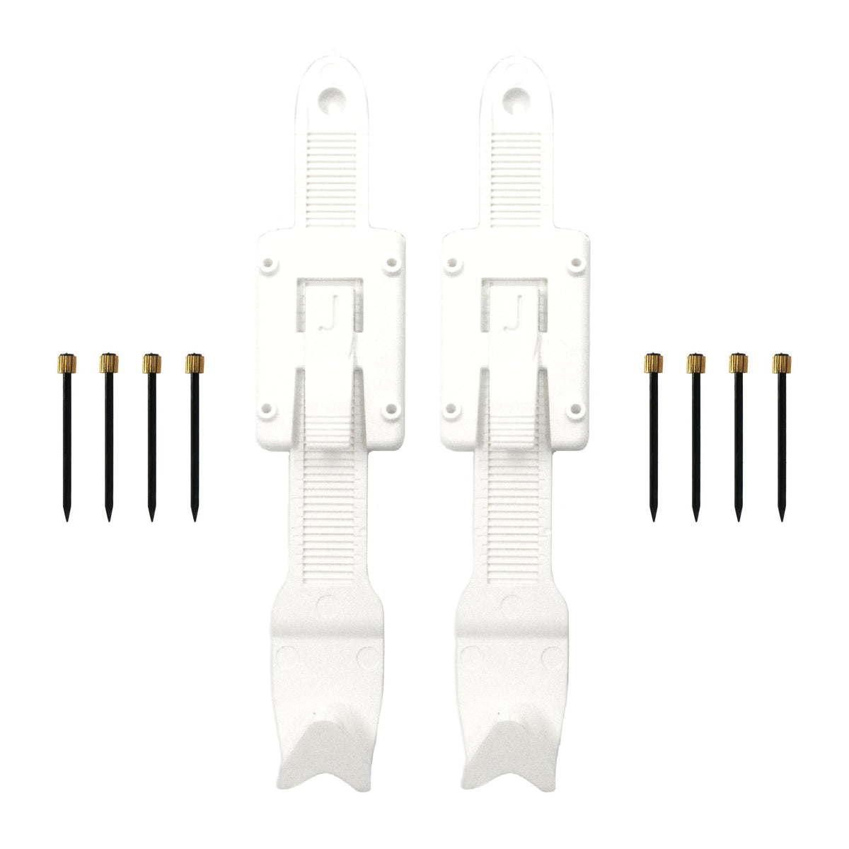 Single Strap Adjustable Hangers (Pair) - S-HWR-190 - Picture Hang Solutions
