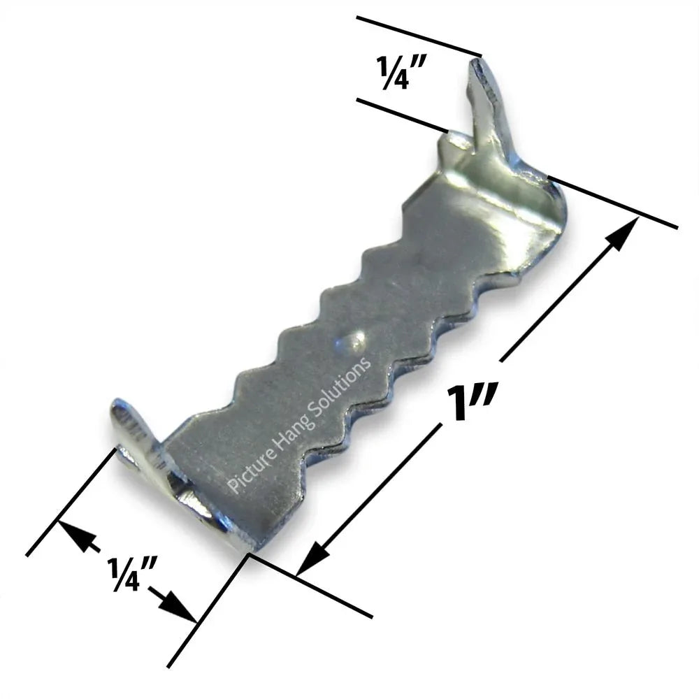 Small Sawtooth Nailess Silver - S-HWR-2919X - Picture Hang Solutions
