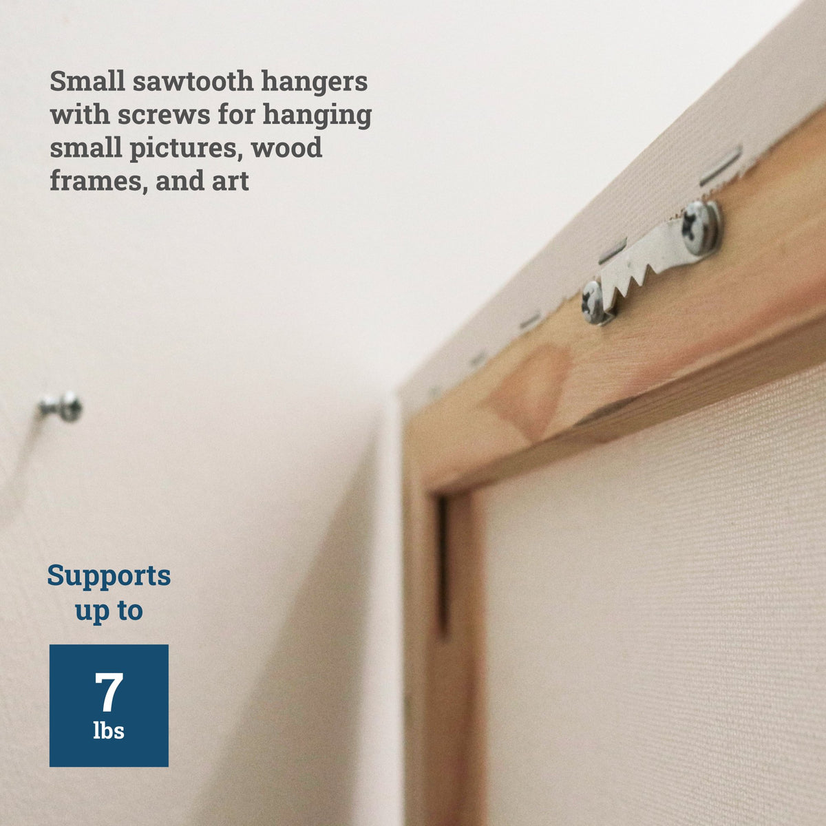 Small Sawtooth with Screws - HWR-2900X - Picture Hang Solutions