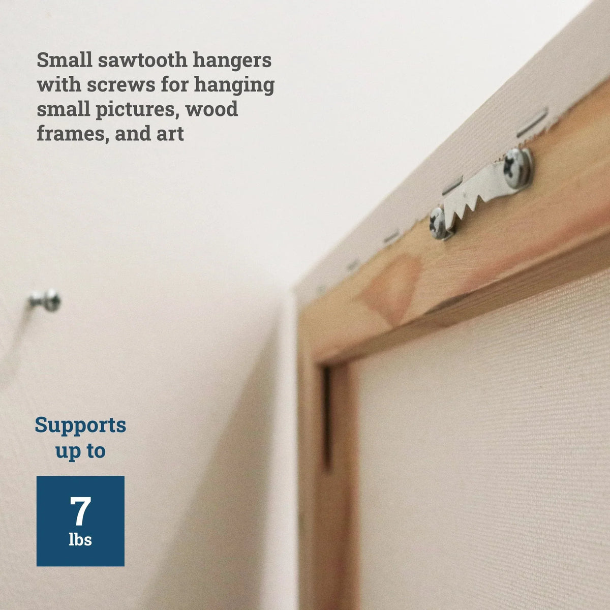 Small Sawtooth with Screws - S-HWR-2900X - Picture Hang Solutions