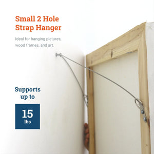 Small Strap Hanger - S-HWR-715X - Picture Hang Solutions