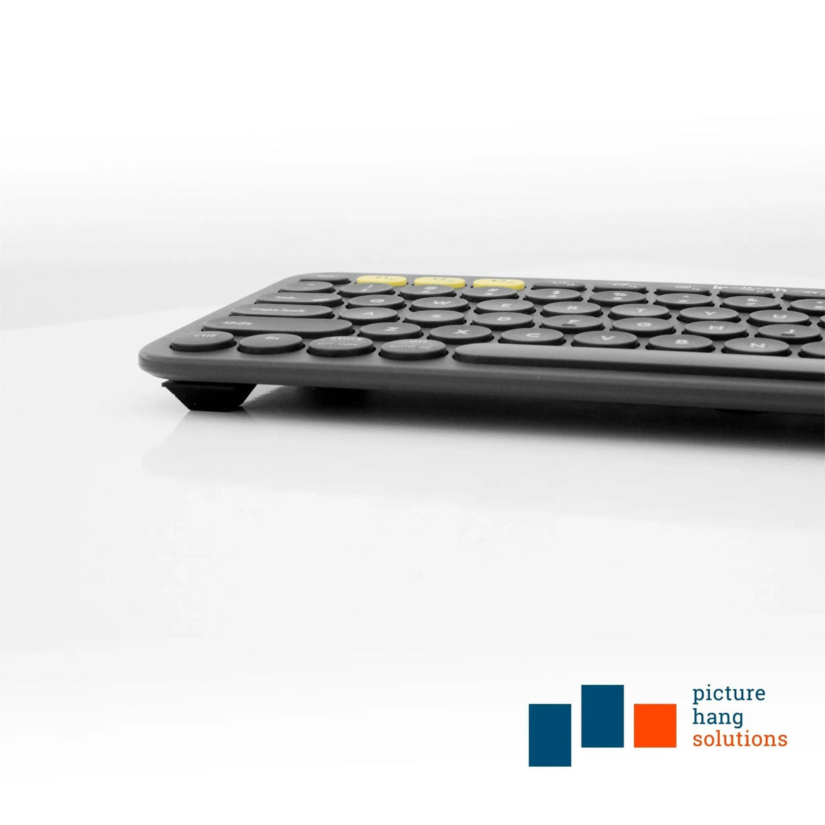 Square Tapered Tall Black Rubber Feet - S-VSQBB35 - Picture Hang Solutions