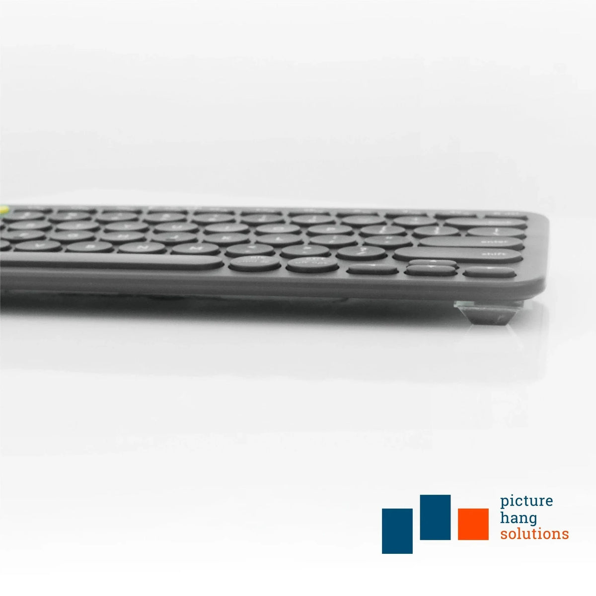 Square Tapered Tall Clear Rubber Feet - S-VSQBC35 - Picture Hang Solutions