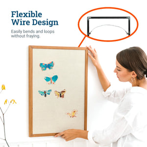 Stainless Steel Hanging Wire 9ft. - S-ROLL-5629 - Picture Hang Solutions