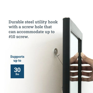 Steel 30 lb Utility Hook - S-UH-30X - Picture Hang Solutions