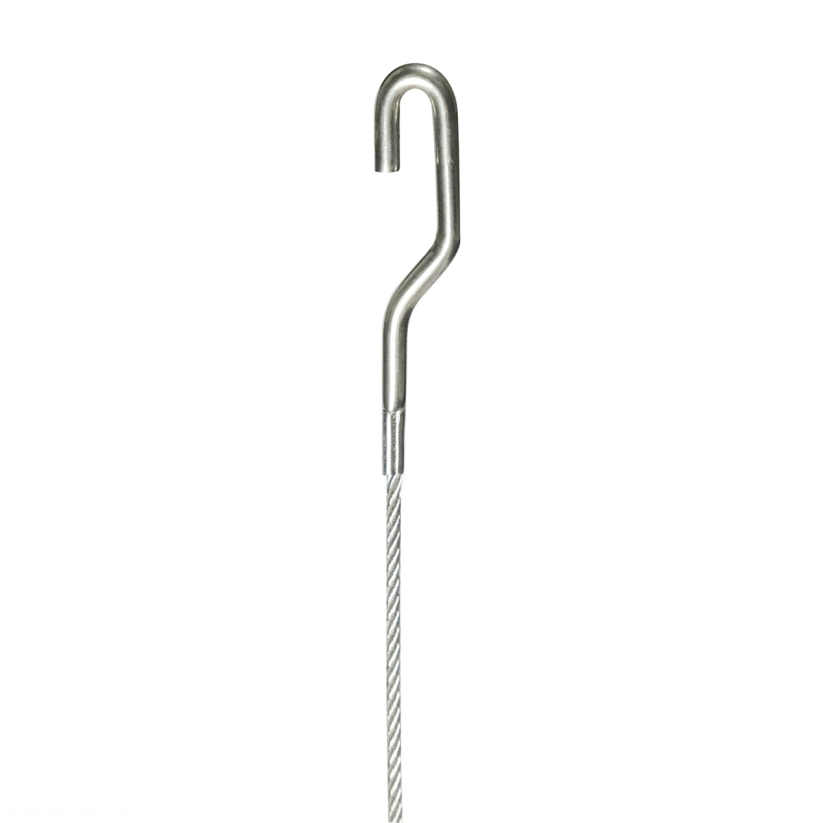 Steel Cord 72-Inch With Large Hook - Q-GSC-S004 - Picture Hang Solutions