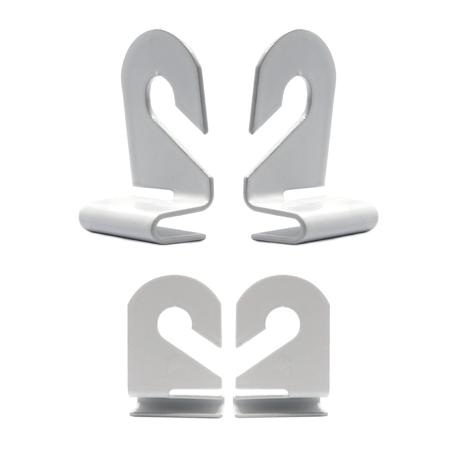 Sturdy Ceiling Grid Hooks - Holds up to 15 lbs - Drop Ceiling Hooks for Posters and Decorations - HWR-DCHX - Picture Hang Solutions