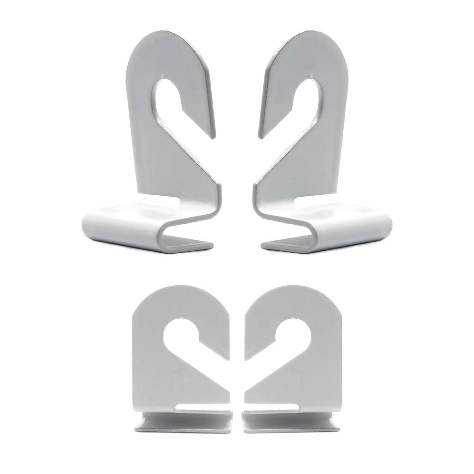 Sturdy Ceiling Grid Hooks - Holds up to 15 lbs - Drop Ceiling Hooks for Posters and Decorations - S-HWR-DCHX - Picture Hang Solutions