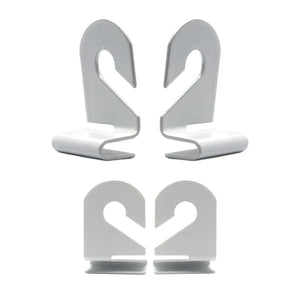 Sturdy Ceiling Grid Hooks - Holds up to 15 lbs - Drop Ceiling Hooks for Posters and Decorations - S-HWR-DCHX - Picture Hang Solutions