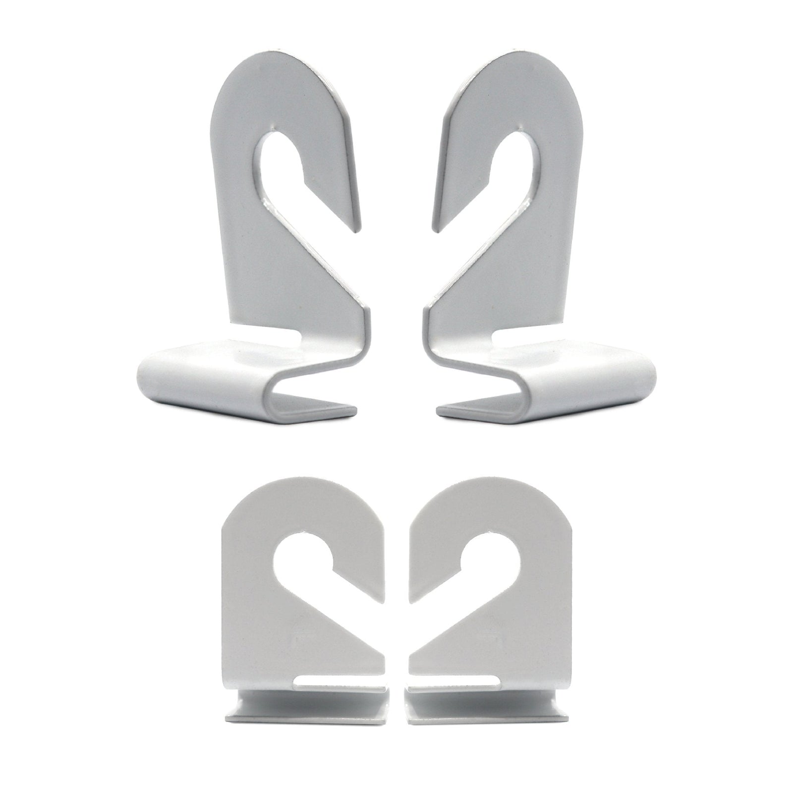 Sturdy Ceiling Grid Hooks - Holds up to 15 lbs - Drop Ceiling Hooks for Posters and Decorations - S-HWR-DCHX - Picture Hang Solutions