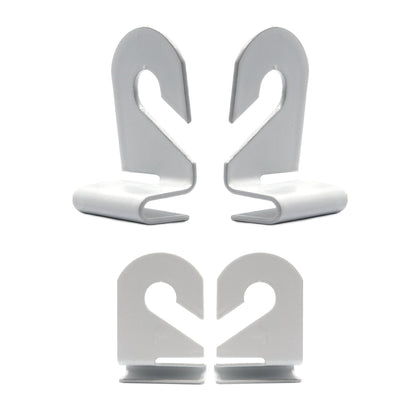 Sturdy Ceiling Grid Hooks - Holds up to 15 lbs - Drop Ceiling Hooks for Posters and Decorations - S-HWR-DCHX - Picture Hang Solutions