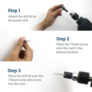T - Head Screw Drill Bit - S-HWR-TSCRDRBIT - Picture Hang Solutions
