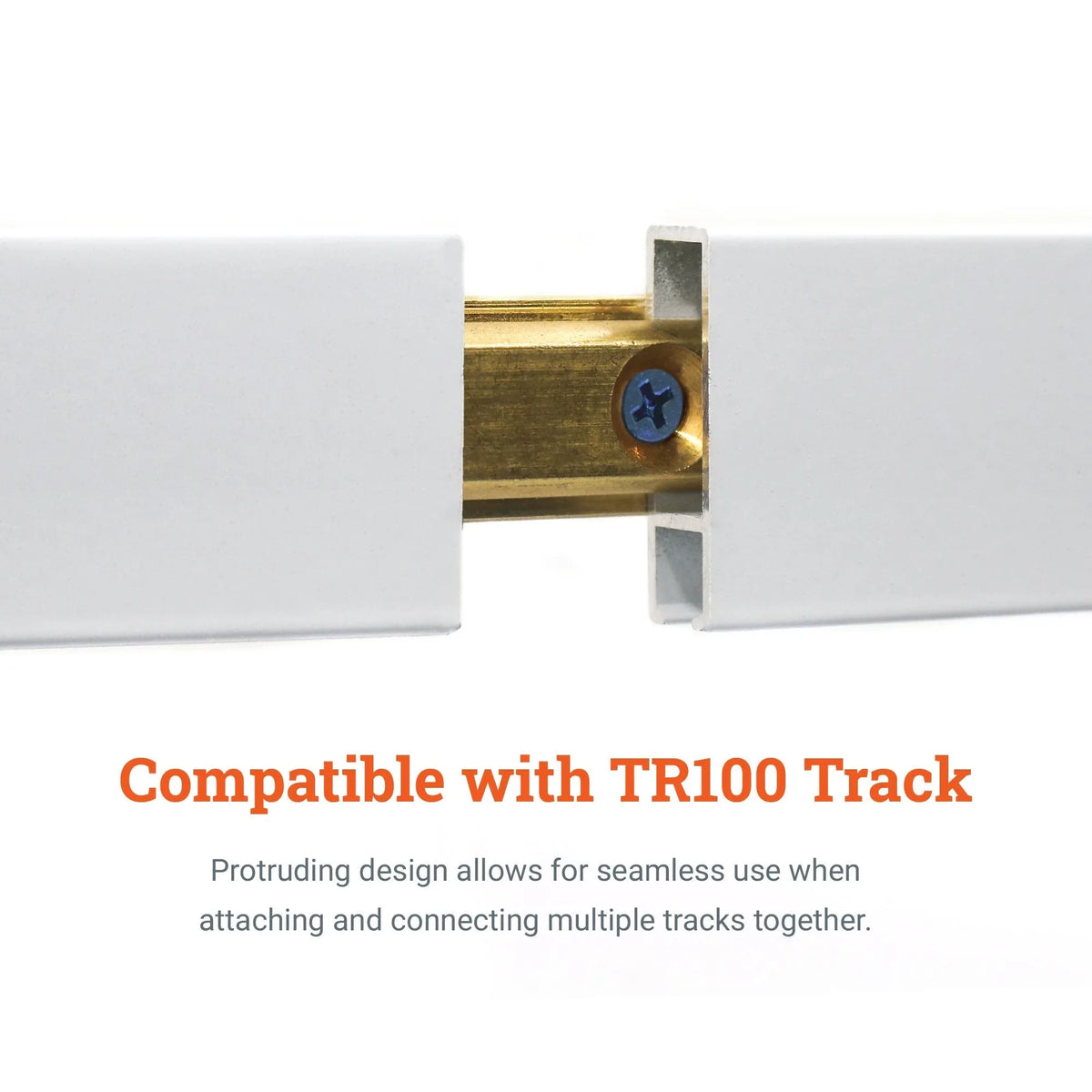 T100 Track Connector - S-GSW-T00C - Picture Hang Solutions
