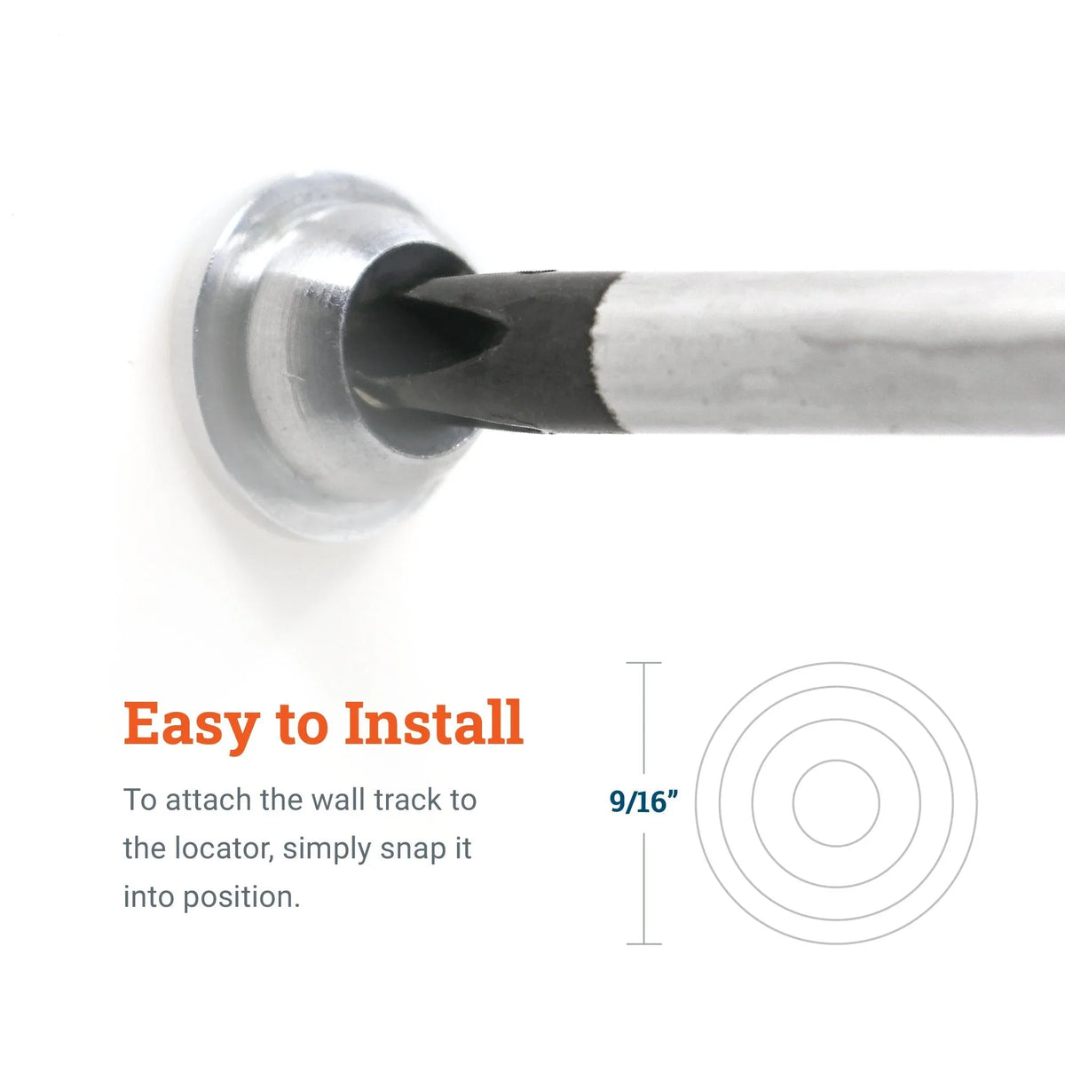 T100 Track Locator - S-GSW-T100L - Picture Hang Solutions