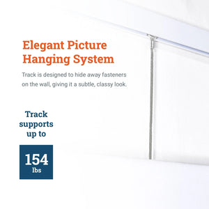 Track 100 Kit With Steel Cords And Hardware - S-GSW-TR00-KITS - Picture Hang Solutions
