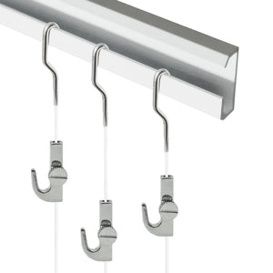 Track 101 Kit With Nylon Cords And Hardware - S-GSW-TR01-KITN - Picture Hang Solutions