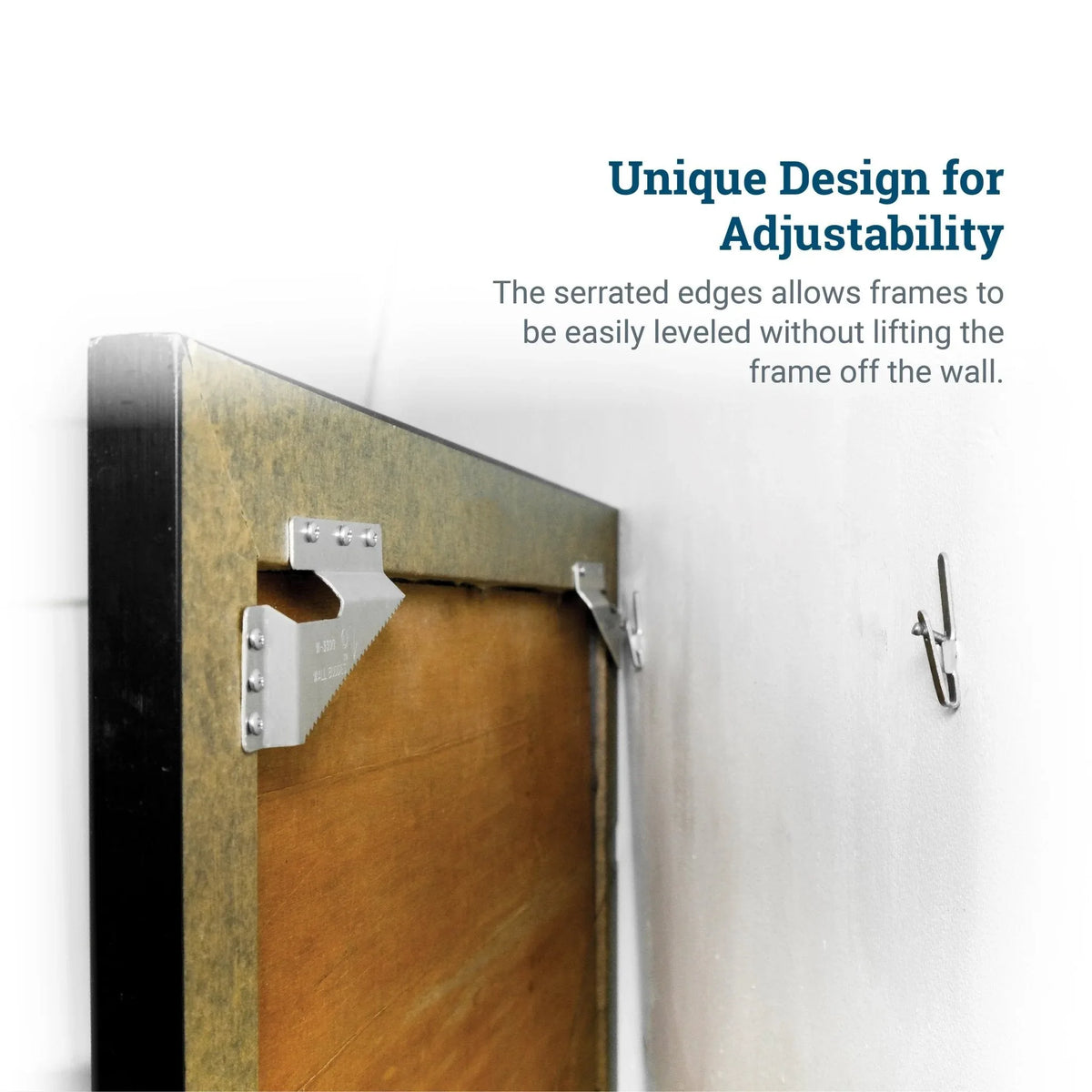 Wall Buddies Wood Large - 1 Pair - S-HWR-W-3300 - Picture Hang Solutions