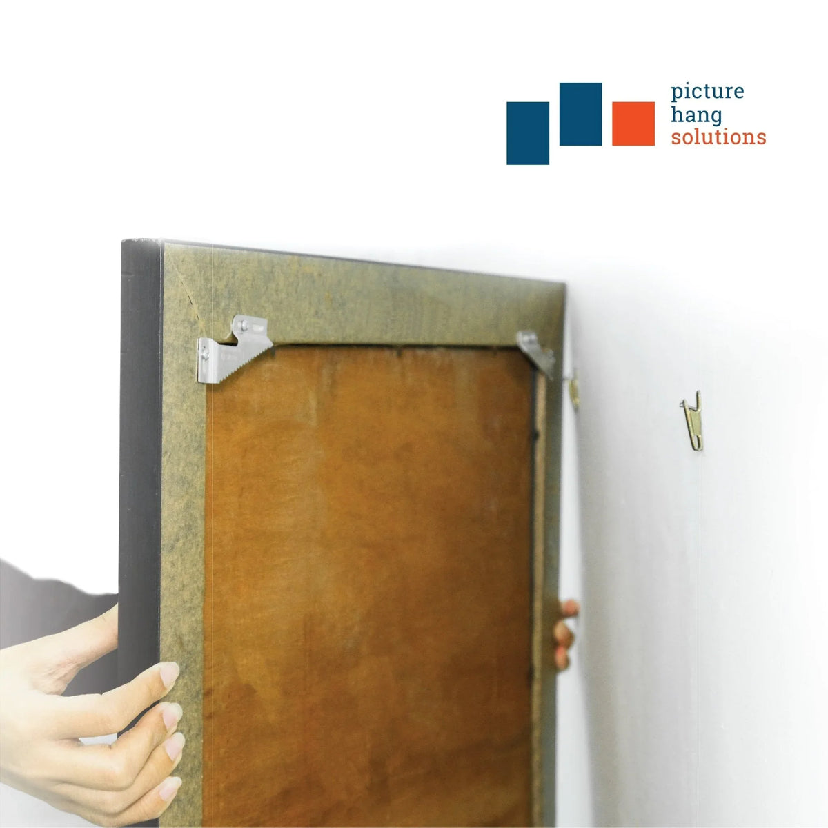 Wall Buddies Wood Small - 1 Pair - S-HWR-SW-4400 - Picture Hang Solutions