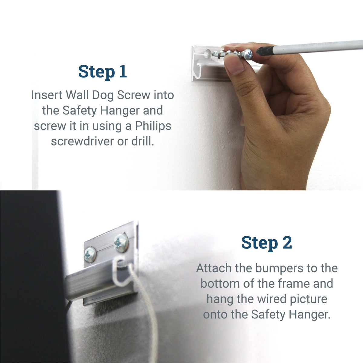 Wire Hanger 100 lbs - S - CLEAT - WD2X - Picture Hang Solutions
