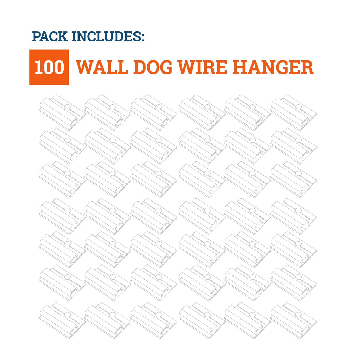 Wire Hanger 40 lbs - 100 Pack ($1.20 each)